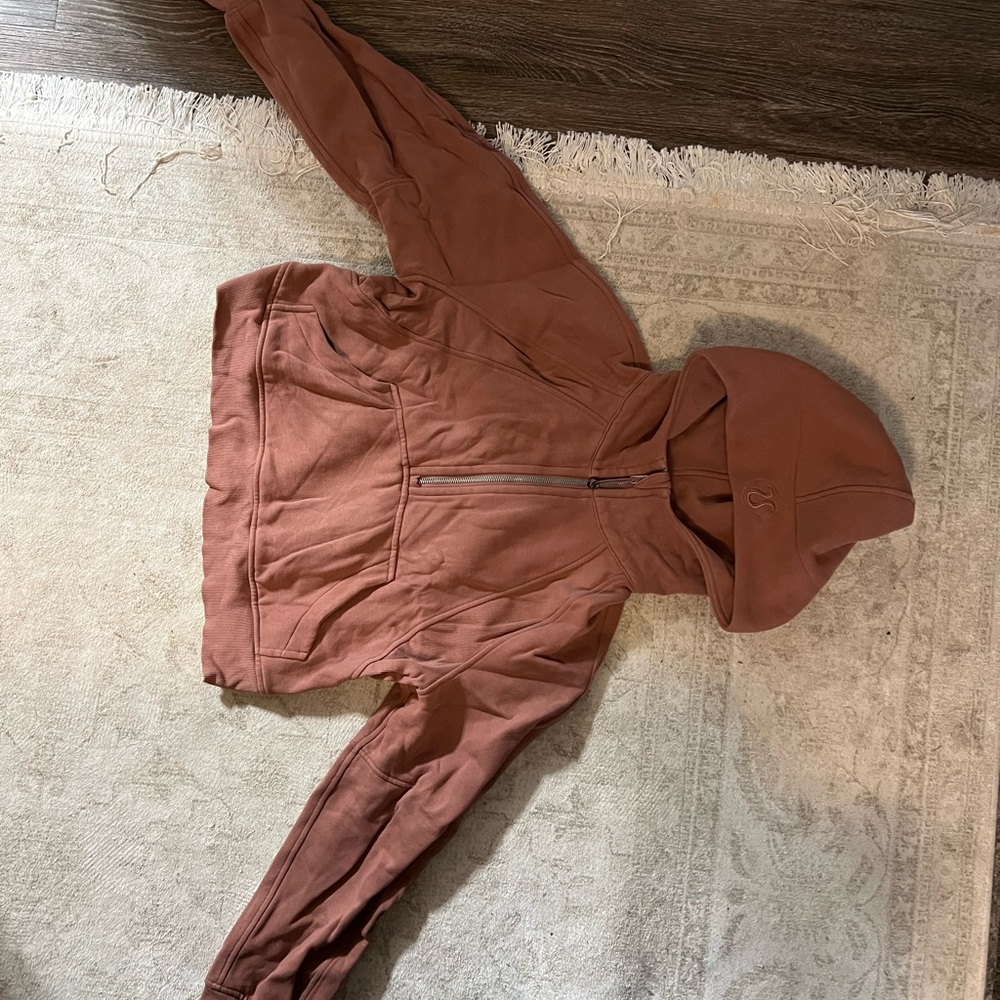 Lululemon spiced chia scuba half zip - Picture 2 of 3